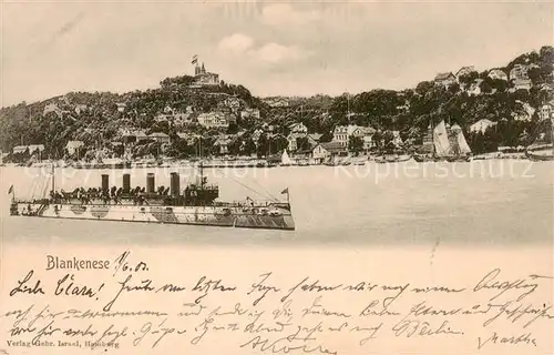 AK / Ansichtskarte 73819503 Blankenese_Hamburg Panorama 