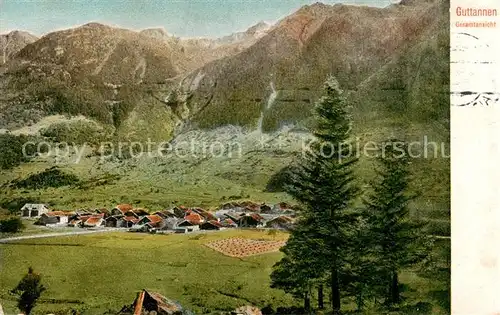 AK / Ansichtskarte Guttannen Panorama Guttannen