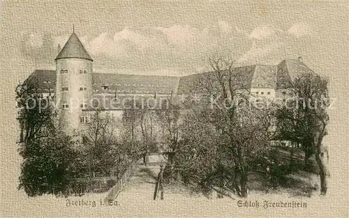 AK / Ansichtskarte 73819527 Freiberg__Sachsen Schloss Freudenstein 