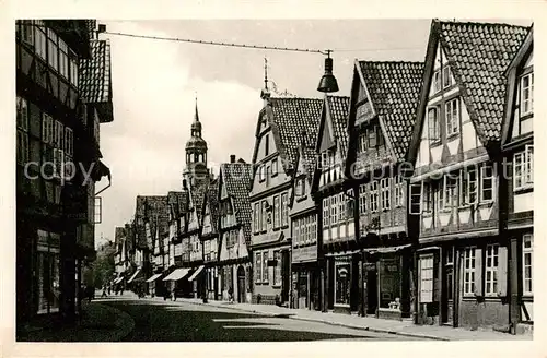 AK / Ansichtskarte  Celle__Niedersachsen Blick in die Zoellnerstrasse 