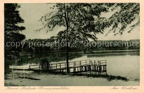 AK / Ansichtskarte  Malente-Gremsmuehlen Am Dieksee Malente-Gremsmuehlen