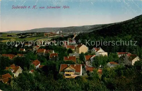 AK / Ansichtskarte  Suderode_Bad vom Schwedder Holz Suderode_Bad