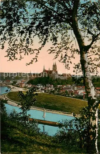 AK / Ansichtskarte  Meissen_Elbe_Sachsen Panorama Meissen_Elbe_Sachsen