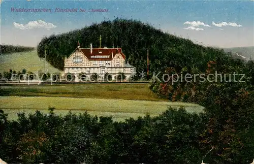 AK / Ansichtskarte 73819555 Einsiedel_Chemnitz Hotel Waldesrauschen Einsiedel Chemnitz