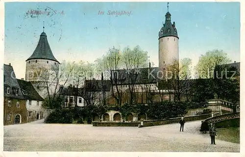 AK / Ansichtskarte  Altenburg__Thueringen Im Schlosshof 