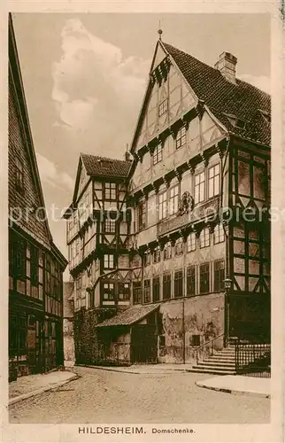 AK / Ansichtskarte 73819579 Hildesheim Domschenke Hildesheim