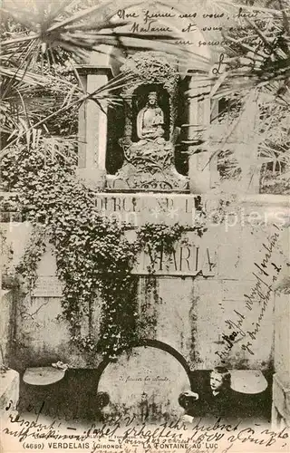AK / Ansichtskarte Verdelais_33_Gironde La Fontaine au Luc 