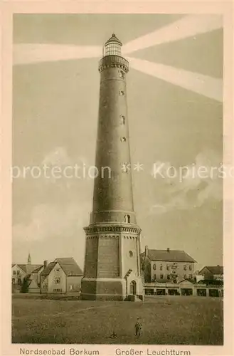 AK / Ansichtskarte 73819632 Borkum Grosser Leuchtturm Borkum
