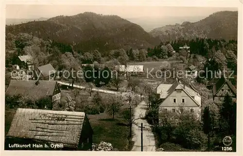 AK / Ansichtskarte  Hain_Oybin Panorama Luftkurort Gasthaus Klette Zittauer Gebirge Hain_Oybin