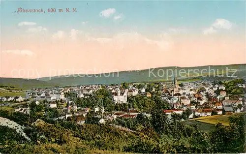 AK / Ansichtskarte  Eibenstock Panorama Eibenstock