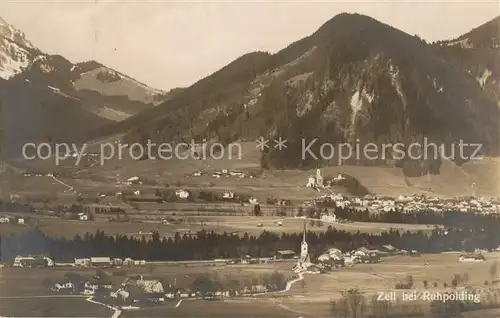 AK / Ansichtskarte 73819645 Zell_Ruhpolding Panorama Zell Ruhpolding