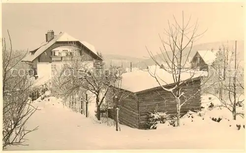 AK / Ansichtskarte 73819646 Finsterbergen_Bad Teilansicht im Winter Finsterbergen_Bad