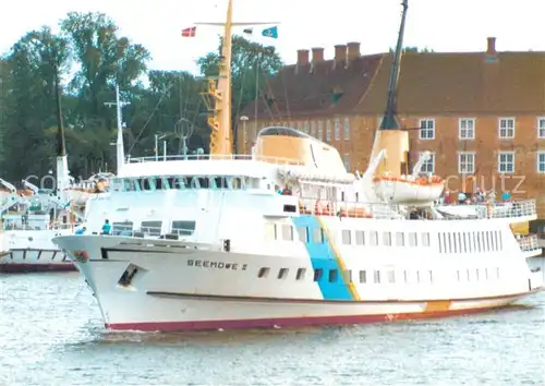 AK / Ansichtskarte  Dampfer_Binnenschifffahrt MS SEEMoeWE 2 Foerde Reederei  Flensburg Baujahr 1969 BRT 992 