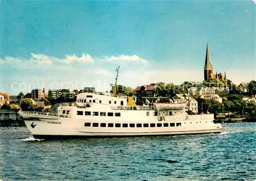 AK / Ansichtskarte  Dampfer_Binnenschifffahrt MS AFRODITE 245 BRT Bj 1964 