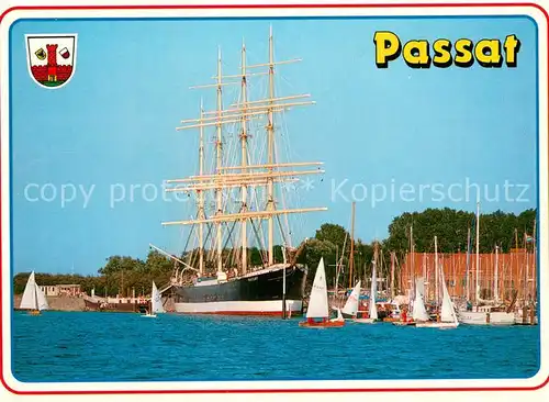 AK / Ansichtskarte 73819687 Segelschiffe Ostseeheilbad TRAVEMueNDE PAssAT 