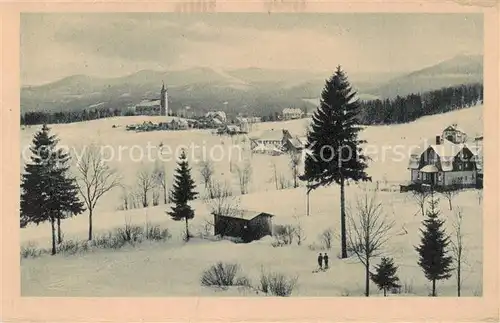 AK / Ansichtskarte  Mittel-Schreiberhau_Szklarska_Poreba_Riesengebirge_PL Winterpanorama 