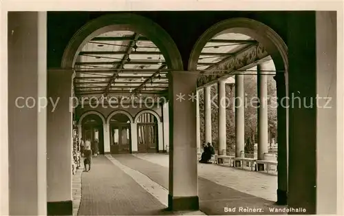 AK / Ansichtskarte 73819784 Bad_Reinerz_Duszniki-Zdrój_PL Wandelhalle 