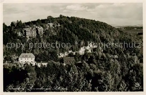 AK / Ansichtskarte  Loewenberg_Niederschlesien_Lwowek_Slaski Loewenberger Schweiz 