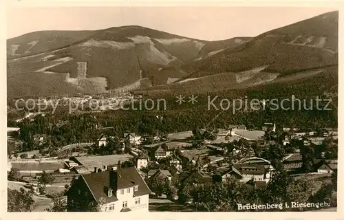 AK / Ansichtskarte 73819790 Brueckenberg_Krummhuebel_Riesengebirge_PL Panorama 