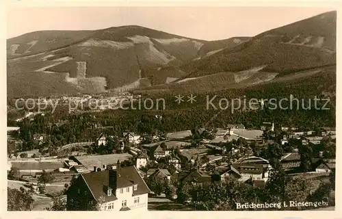 AK / Ansichtskarte  Brueckenberg_Krummhuebel_Riesengebirge_PL Panorama 