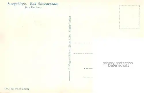 AK / Ansichtskarte  Bad_Schwarzbach_Flinsberg_Swieradow_Zdroj_Bad_PL Kurhaus 