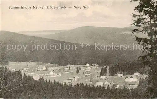 AK / Ansichtskarte  Neuwelt_Novy_Svet_Riesengebirge_CZ Panorama 