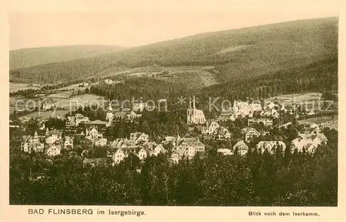 AK / Ansichtskarte  Bad_Flinsberg_Swieradow_Zdroj_PL Blick zum Iserkamm 