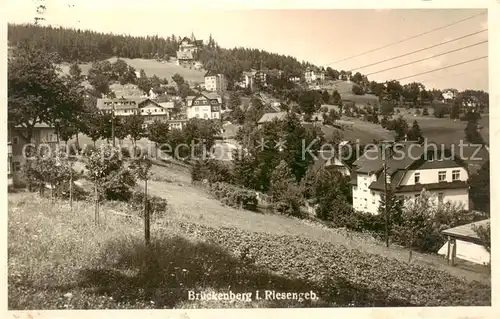 AK / Ansichtskarte 73819897 Brueckenberg_Krummhuebel_Riesengebirge_PL Panorama 