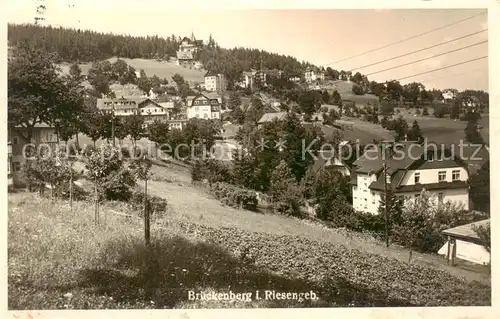 AK / Ansichtskarte  Brueckenberg_Krummhuebel_Riesengebirge_PL Panorama 