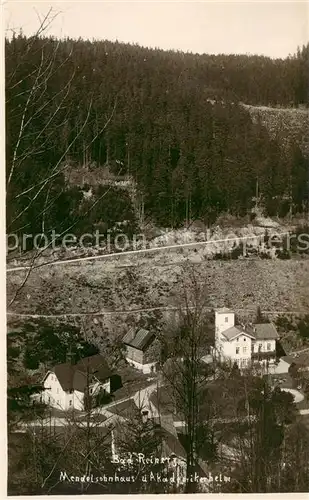 AK / Ansichtskarte  Bad_Reinerz_Duszniki-Zdrój_PL Mendelsohnhaus und Akademikerheim 