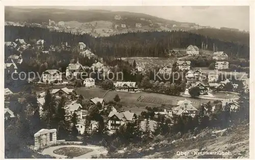 AK / Ansichtskarte 73819926 Ober-Krummhuebel_Karpacz_Riesengebirge_PL Panorama 