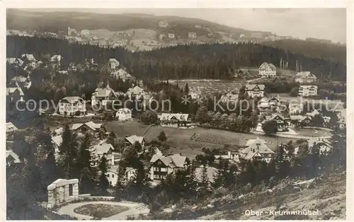 AK / Ansichtskarte  Ober-Krummhuebel_Karpacz_Riesengebirge_PL Panorama 