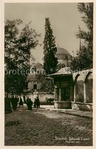 AK / Ansichtskarte 73819937 Istanbul_Constantinopel_TK Sehzade Camii 