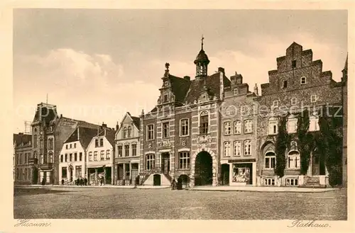 AK / Ansichtskarte  Husum__Nordfriesland Rathaus 