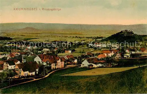 AK / Ansichtskarte  Krummhuebel_Karpacz_Riesengebirge_PL Panorama 