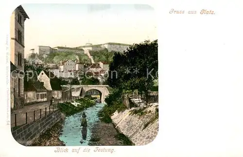 AK / Ansichtskarte  Glatz_Klodzko_Niederschlesien_PL Blick auf die Festung 