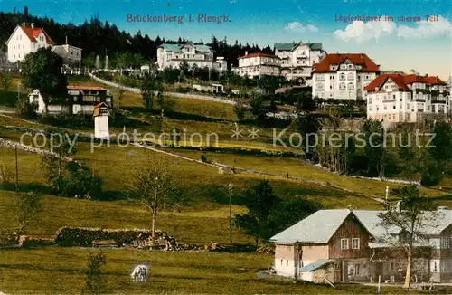 AK / Ansichtskarte  Brueckenberg_Krummhuebel_Riesengebirge_PL Logierhaeuser im oberen Teil 