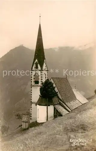 AK / Ansichtskarte 73819971 Sellrain_Tirol Kirche St Quirin Sellrain Tirol