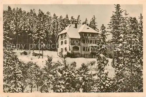 AK / Ansichtskarte  Ober-Krummhuebel_Karpacz_Riesengebirge_PL Haus Carmen 