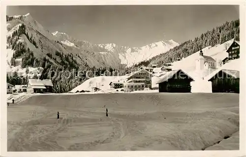 AK / Ansichtskarte  Bad-Mittelberg_Baad-Mittelberg_Kleinwalsertal_AT mit Sterzeljoch 