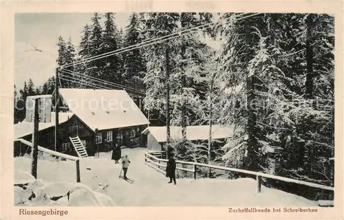 AK / Ansichtskarte 73819986 Schreiberhau_Szklarska_Poreba_Riesengebirge_PL Zackelfallbaude 