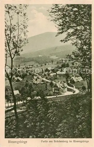 AK / Ansichtskarte  Brueckenberg_Krummhuebel_Riesengebirge_PL Panorama 