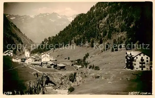 AK / Ansichtskarte 73820013 Vent__oetztal_Tirol_AT Panorama 