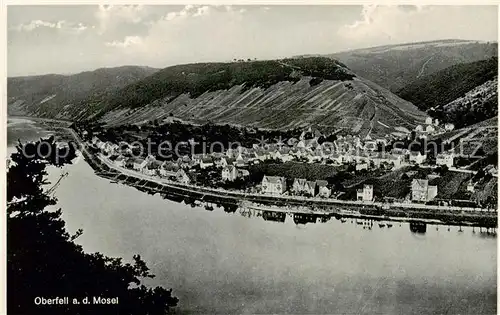 AK / Ansichtskarte  Oberfell_Mosel Panorama 