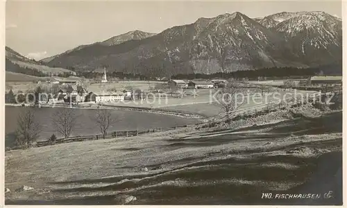 AK / Ansichtskarte  Fischhausen_Schliersee_Bayern Panorama 