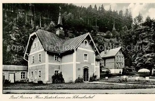 AK / Ansichtskarte  Bad_Reinerz_Duszniki-Zdrój_PL Haus Liederkranz im Schmelzetal 