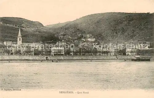 AK / Ansichtskarte Serrieres__Neuchatel_NE Quai Nord 