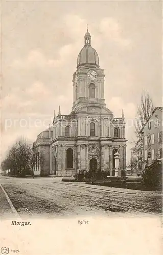 AK / Ansichtskarte Morges Eglise Morges