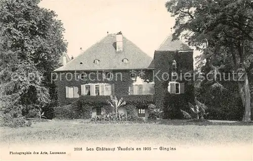 AK / Ansichtskarte Gingins_VD Le Chateau 