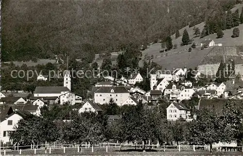 AK / Ansichtskarte Malans_GR Ortsansicht 